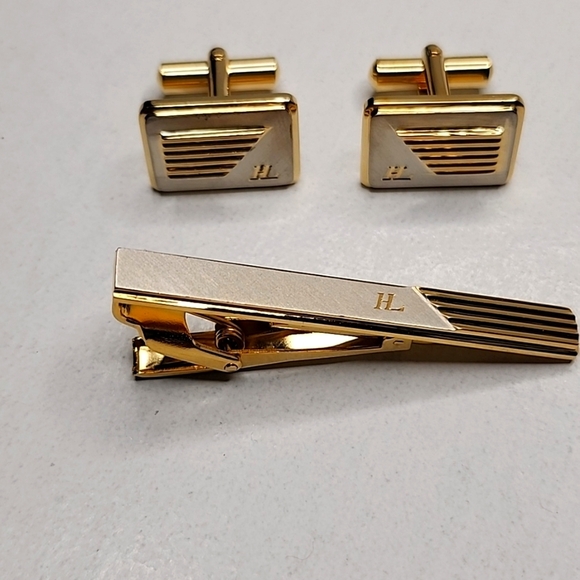 ❤️ Custom design cufflinks set l L stamp Japanese product - Picture 7 of 11